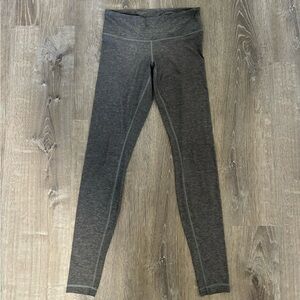 Lululemon Herringbone Gray Leggings Size 6